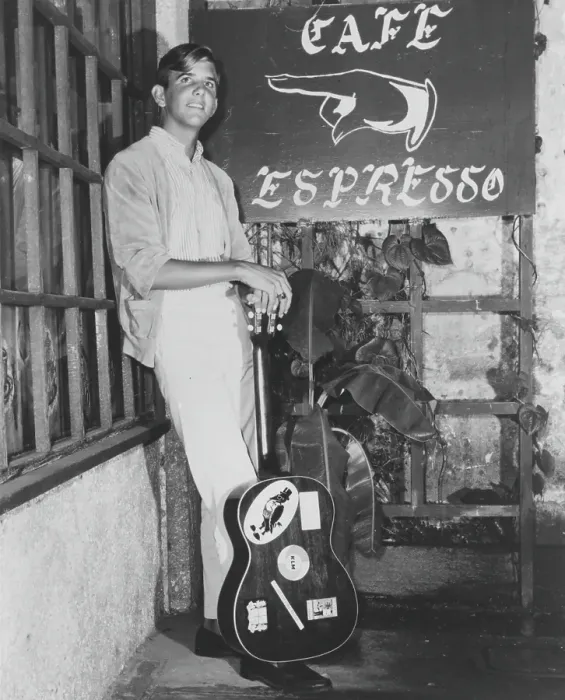 Framed Print : Gram Parsons At Cafe Espresso Framed Print : Gram Parsons At Cafe Espresso