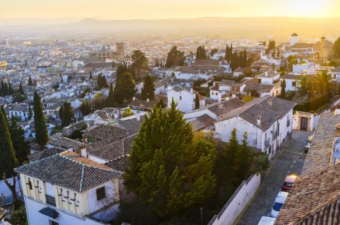 Framed Print : Granada Albaicin Sunset Framed Print : Granada Albaicin Sunset