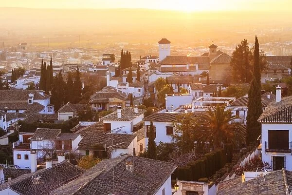 Granada Albaicin Sunset