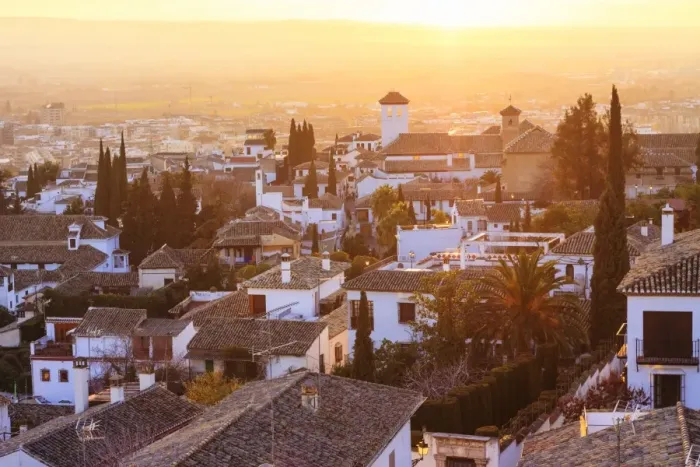 Framed Print : Granada Albaicin Sunset Framed Print : Granada Albaicin Sunset