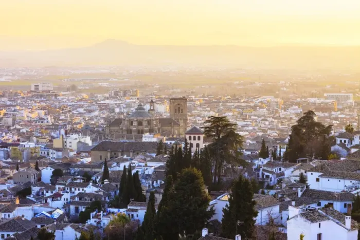 Framed Print : Granada overview Framed Print : Granada overview