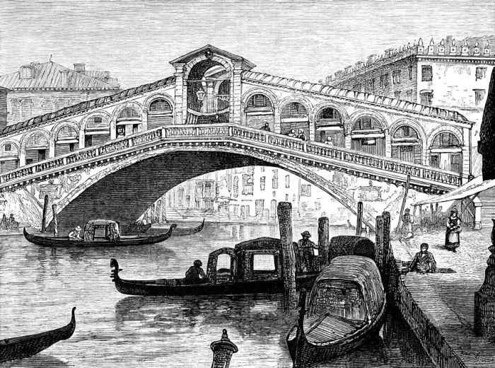 Framed Print : Grand Canal and Rialto, Venice Framed Print : Grand Canal and Rialto, Venice