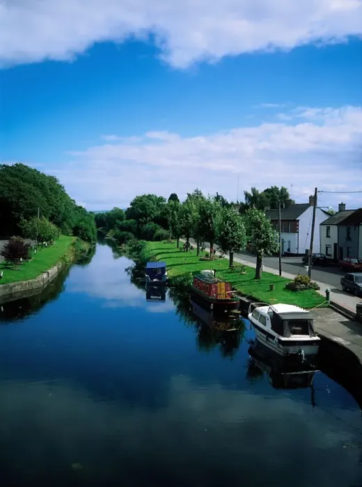 Framed Print : Grand Canal, Sallins, County Kildare, Ireland Framed Print : Grand Canal, Sallins, County Kildare, Ireland