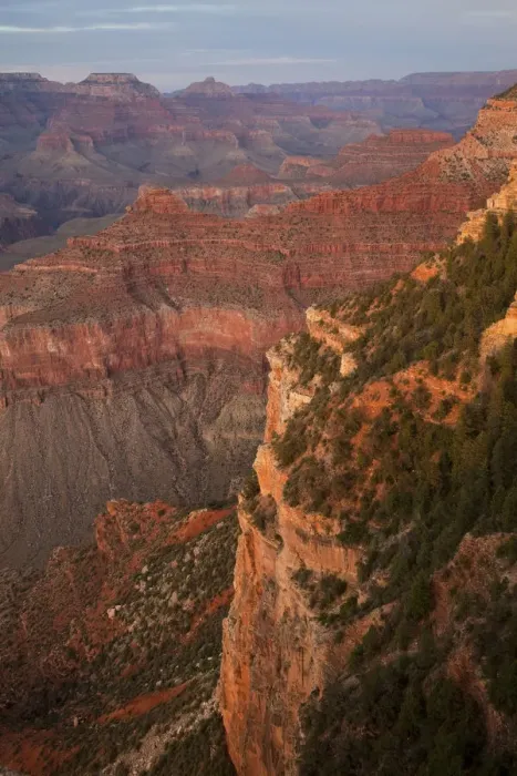 Framed Print : Grand Canyon, Yavapai Point at Dusk Framed Print : Grand Canyon, Yavapai Point at Dusk