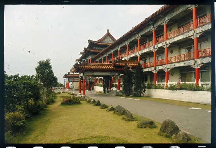 Framed Print : Grand Hotel Entrance in Taipei Framed Print : Grand Hotel Entrance in Taipei