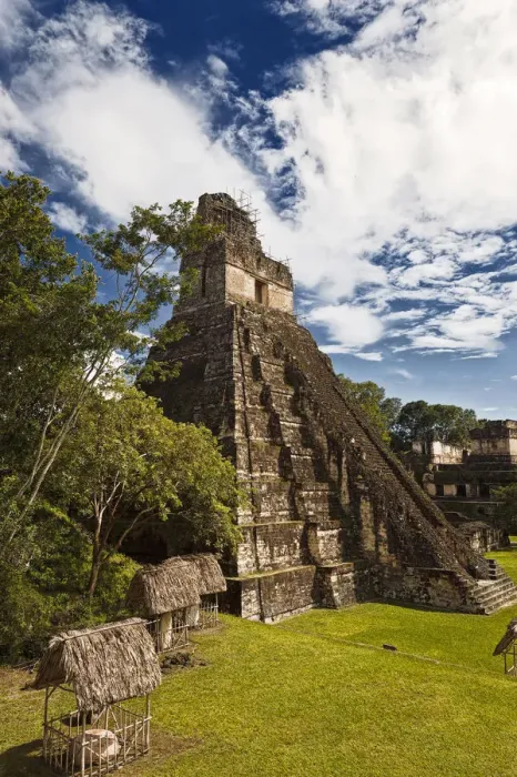 Framed Print : Grand Jaguar temple in Tikal maya ruins Framed Print : Grand Jaguar temple in Tikal maya ruins