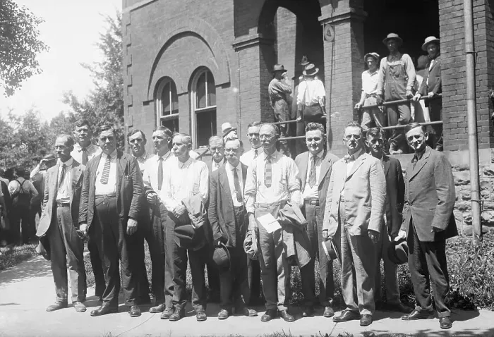Framed Print : Grand Jury of the Scopes Monkey Trial Framed Print : Grand Jury of the Scopes Monkey Trial