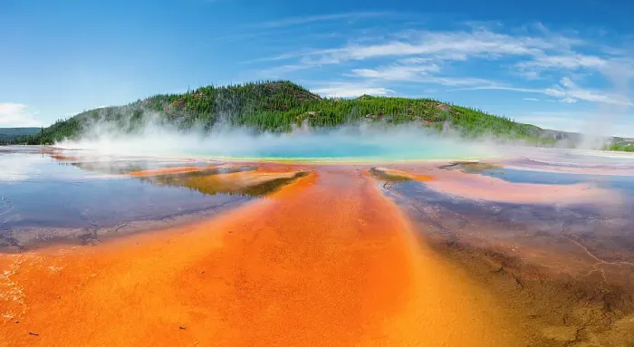 Framed Print : Grand Prismatic Spring Framed Print : Grand Prismatic Spring
