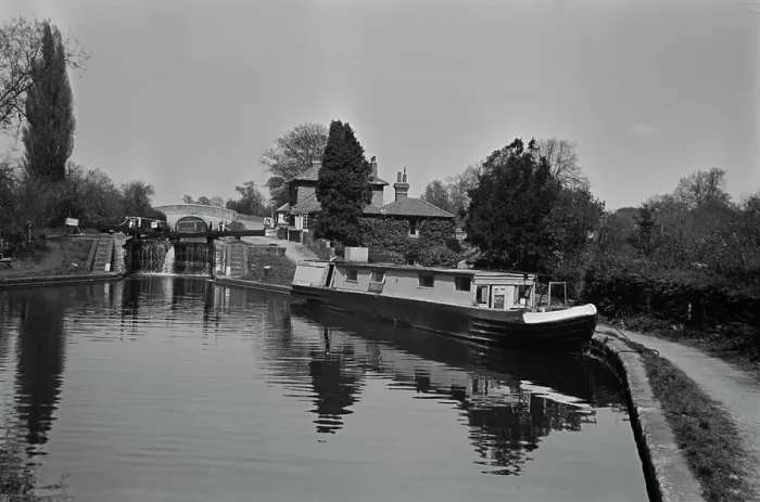 Framed Print : Grand Union Canal