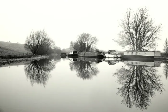 Framed Print : Grand Union Canal, Linslade Framed Print : Grand Union Canal, Linslade