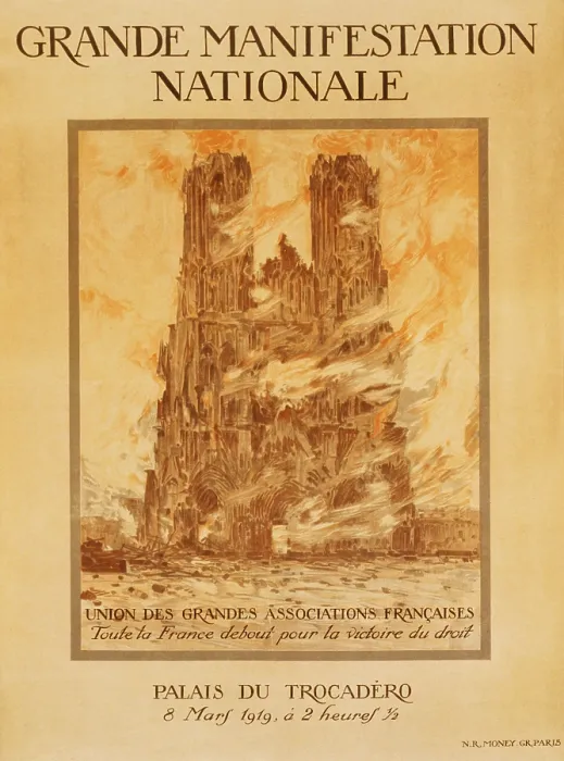 Framed Print : Grande Manifestation Nationale