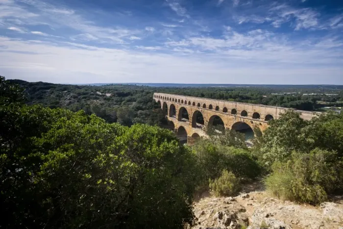 Framed Print : Grandeur at le Pont du Gard Framed Print : Grandeur at le Pont du Gard