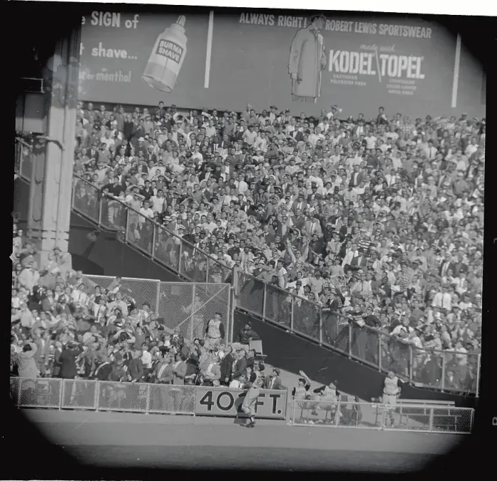 Framed Print : Grandstand Scene After Long Drive Baseball Framed Print : Grandstand Scene After Long Drive Baseball