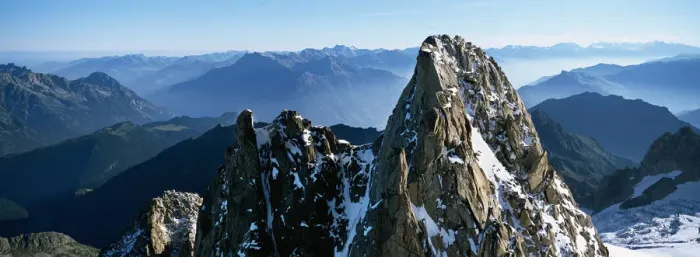 Framed Print : Granite spire, French Alps, France