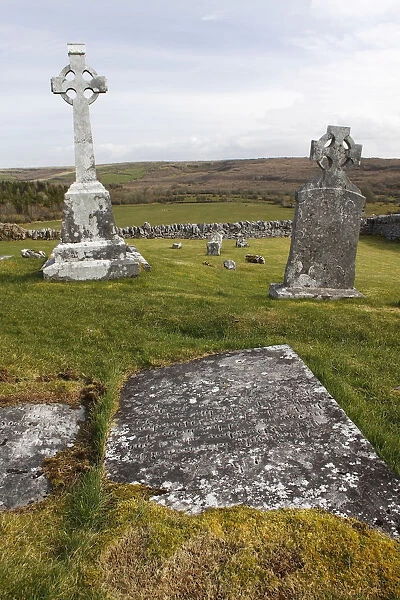 graves in church cemetery