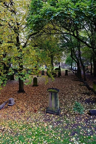 Graveyard at St. Cuthbert Church, Edinburgh, Scotland, United Kigndom