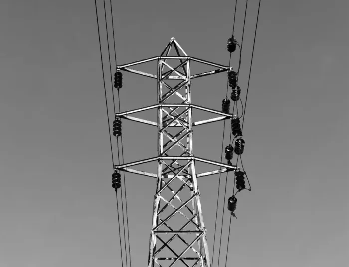 Framed Print : Gray Pylon