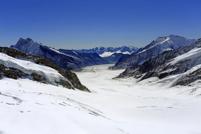 Framed Print : Great Aletsch Glacier, Bernese Alps Framed Print : Great Aletsch Glacier, Bernese Alps