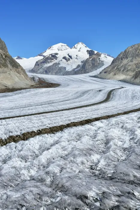 Framed Print : Great Aletsch Glacier, the mountains Eiger, Monch and Jungfrau at the back, Canton of Valais, Goms, Switzerland Framed Print : Great Aletsch Glacier, the mountains Eiger, Monch and Jungfrau at the back, Canton of Valais, Goms, Switzerland