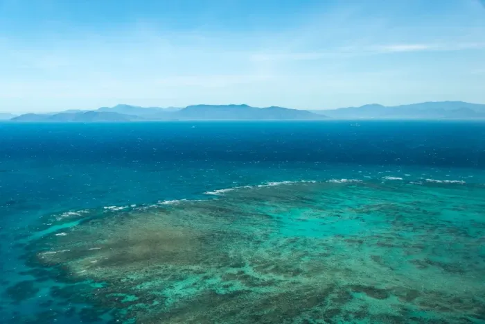 Framed Print : Great Barrier Reef scenery of Australia Framed Print : Great Barrier Reef scenery of Australia