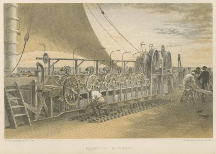 Framed Print : Great Eastern At Sea Framed Print : Great Eastern At Sea