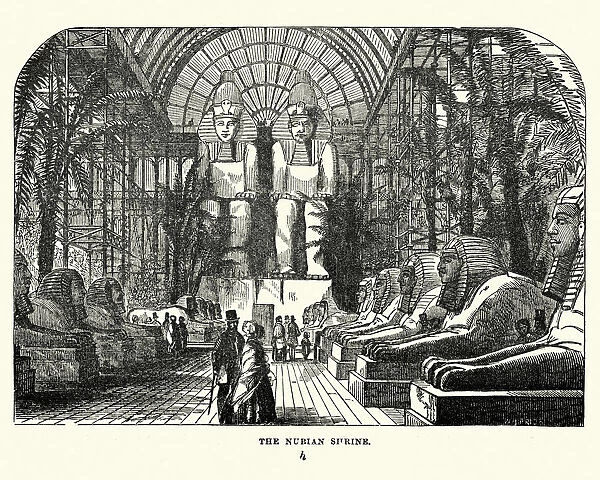 The Great Exhibition 1851 - The Nubian Court