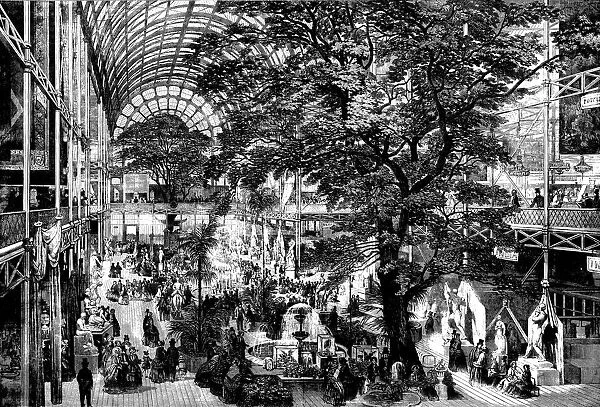 The Great Exhibition trancept 1851, Illustrated London News