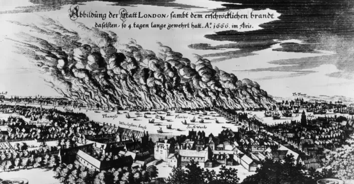 Framed Print : Great Fire Framed Print : Great Fire