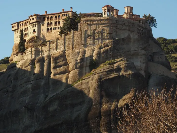Framed Print : Great Meteoron Monastery, Meteora, Greece Framed Print : Great Meteoron Monastery, Meteora, Greece
