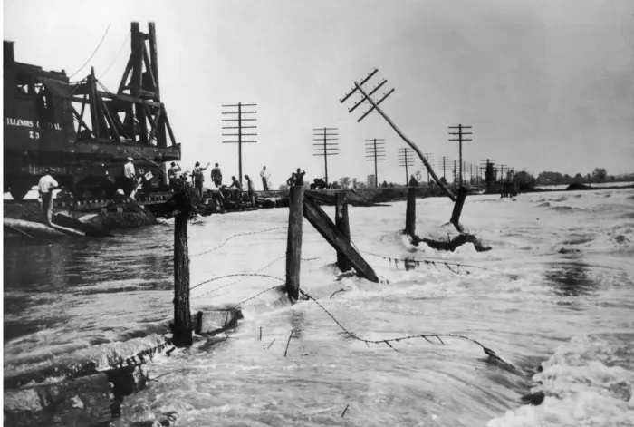 Framed Print : Great Mississippi Flood of 1927 Framed Print : Great Mississippi Flood of 1927