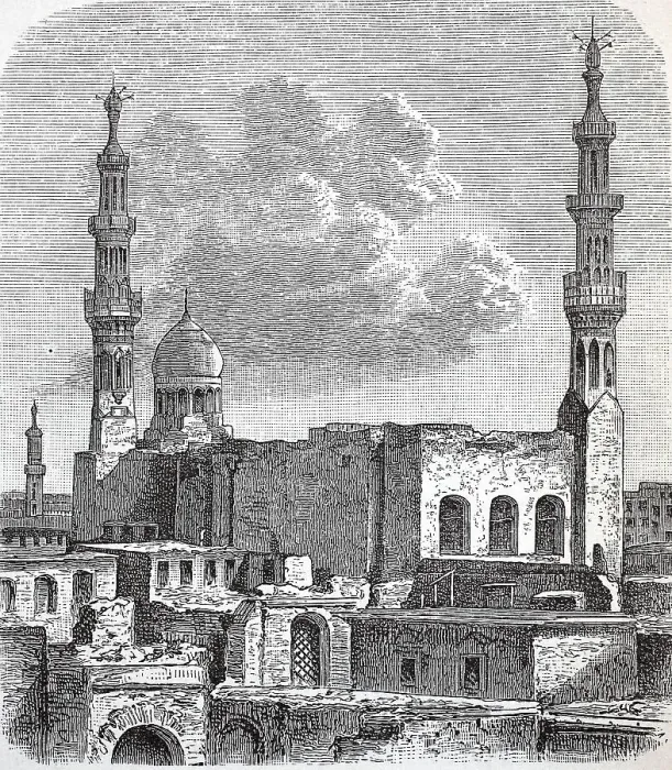 Framed Print : The Great Mosque of Damiette in 1880, a port city and capital of the Egyptian governorate of the same name, Damiette, on the Mediterranean Sea and the Nile Delta, Egypt, Historic, digitally restored reproduction of a 19th century original Framed Print : The Great Mosque of Damiette in 1880, a port city and capital of the Egyptian governorate of the same name, Damiette, on the Mediterranean Sea and the Nile Delta, Egypt, Historic, digitally restored reproduction of a 19th century original