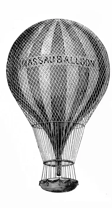 Framed Print : Great Nassau balloon Framed Print : Great Nassau balloon
