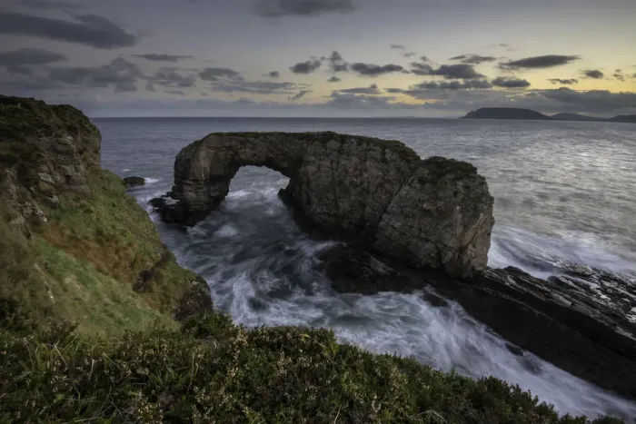 Framed Print : Great Pollet Arch, Portsalon, Fanad Head, County Donegal, Ireland, Europe Framed Print : Great Pollet Arch, Portsalon, Fanad Head, County Donegal, Ireland, Europe