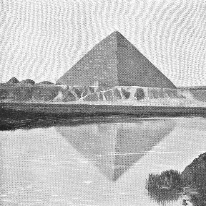 Framed Print : The Great Pyramid in Giza, Egypt - Ottoman Empire Framed Print : The Great Pyramid in Giza, Egypt - Ottoman Empire