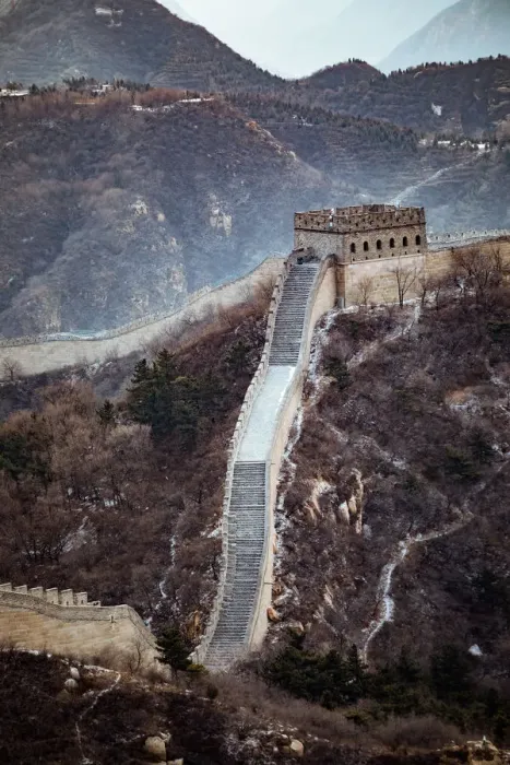 Framed Print : The Great Wall in beijing