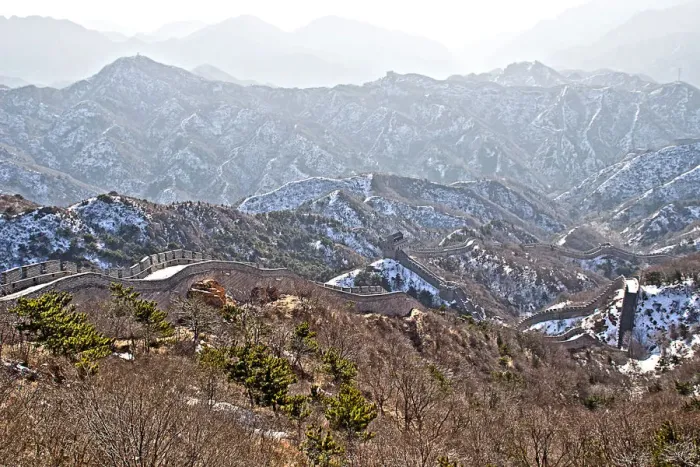 Framed Print : The Great Wall of China, Badaling Beijing Framed Print : The Great Wall of China, Badaling Beijing