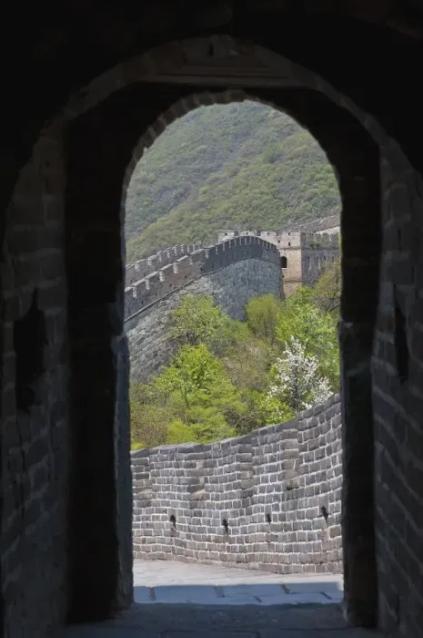 Framed Print : great wall of china outside beijing at mutianyu Framed Print : great wall of china outside beijing at mutianyu