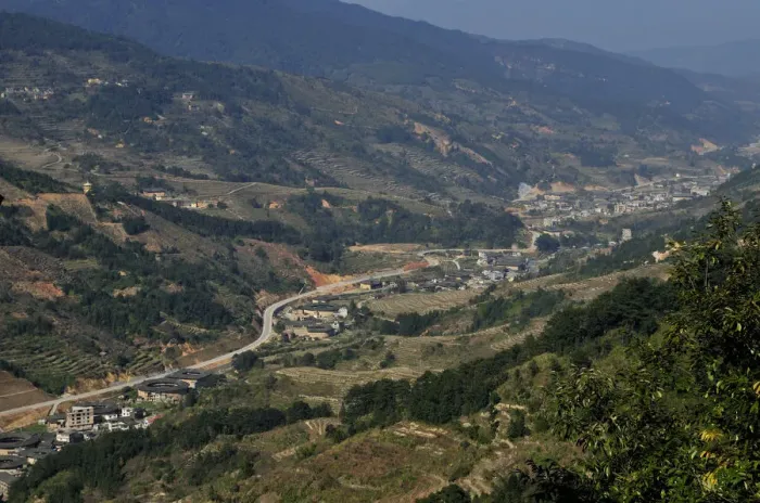 Framed Print : Great Wall of Fujian Tulou Framed Print : Great Wall of Fujian Tulou