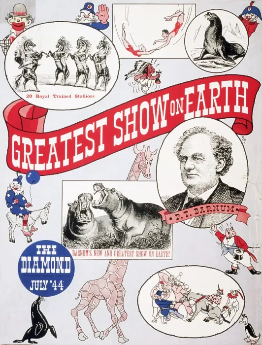 Framed Print : Greatest Show on Earth Poster Advertising P.T. Barnum's Circus Framed Print : Greatest Show on Earth Poster Advertising P.T. Barnum's Circus