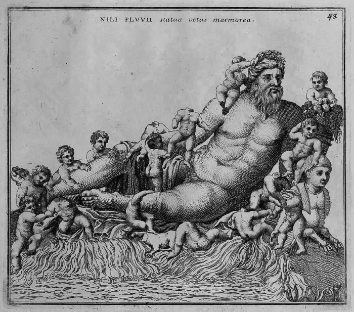 Framed Print : The Greek god Neilos, the river god of the Nile, marble statue from ancient Rome, Italy, digital reproduction of an 18th century original, original date unknown Framed Print : The Greek god Neilos, the river god of the Nile, marble statue from ancient Rome, Italy, digital reproduction of an 18th century original, original date unknown