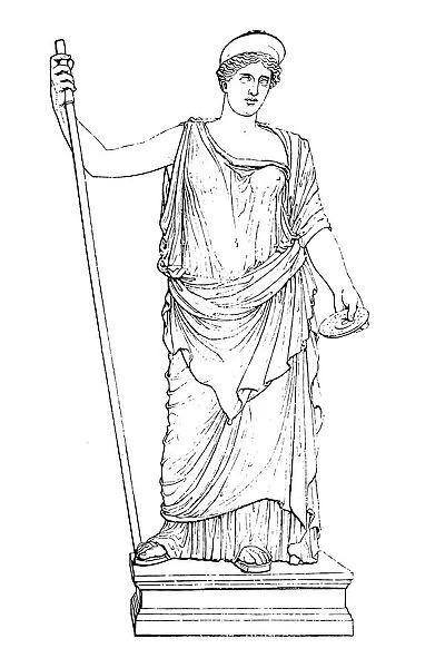 Greek goddess Hera (Roman: Juno)