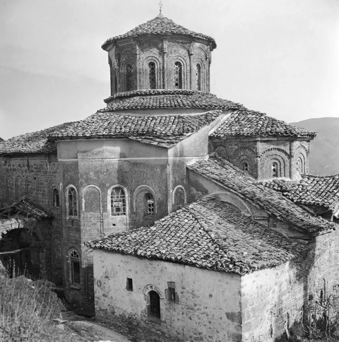Framed Print : Greek Monastery Framed Print : Greek Monastery