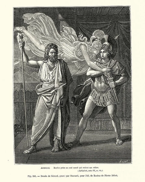 Greek mythology, Achilles Wrath and the Plan of Zeus