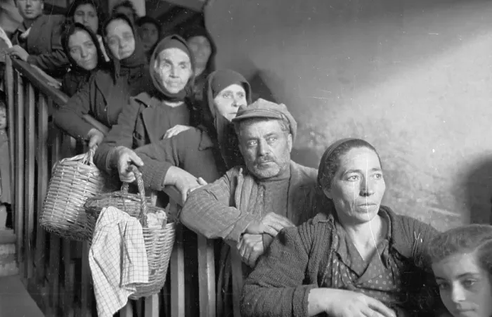 Framed Print : Greek Villagers Framed Print : Greek Villagers