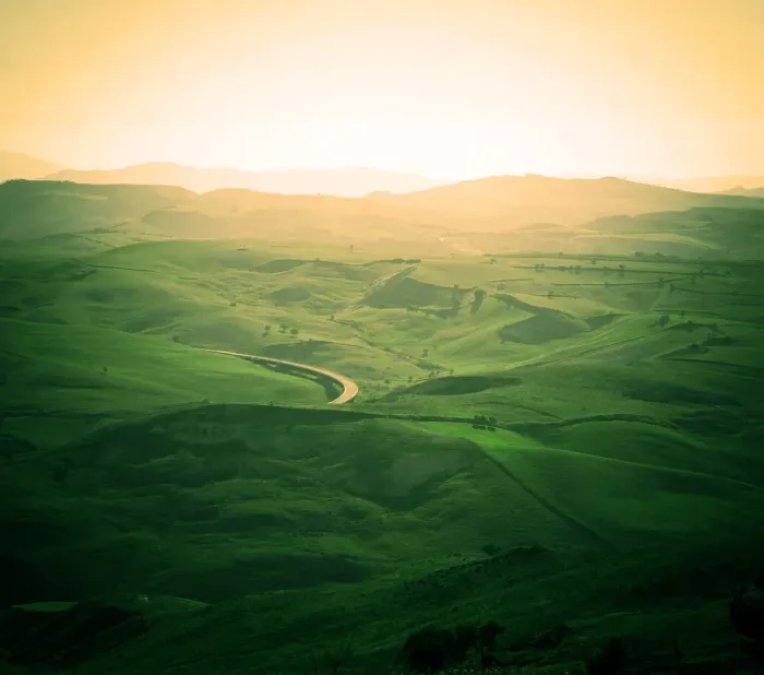 Framed Print : Green Hills Framed Print : Green Hills