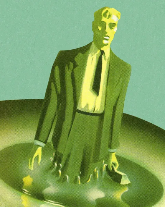 Framed Print : Green Man in Green Suit Framed Print : Green Man in Green Suit