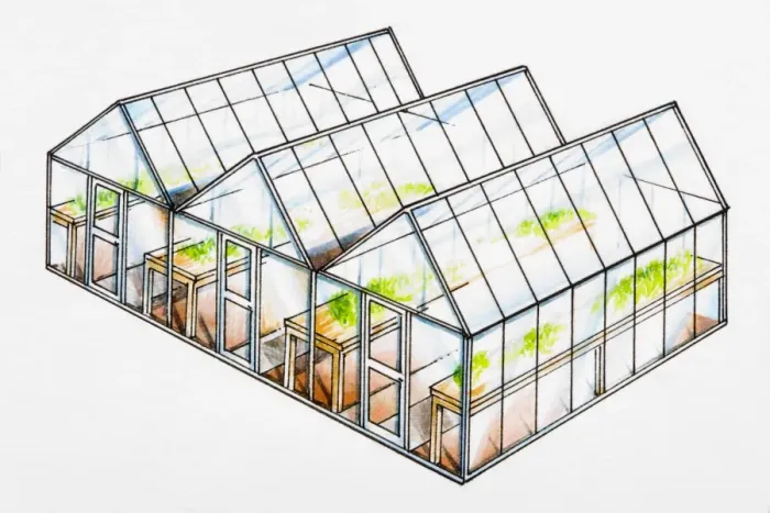 Framed Print : Greenhouse Framed Print : Greenhouse