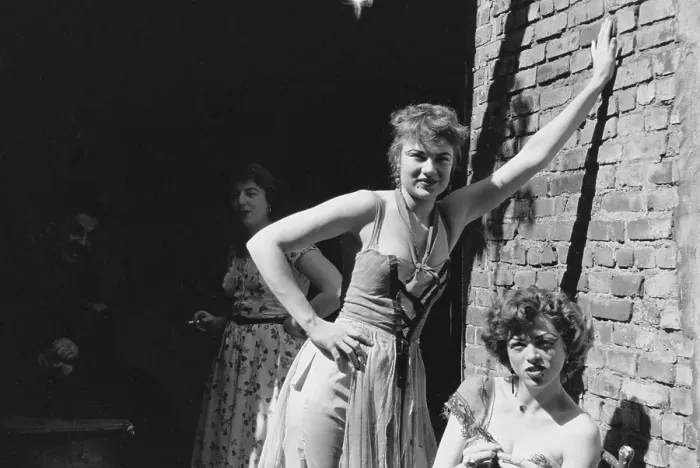 Framed Print : Greenwich Village Girls Framed Print : Greenwich Village Girls