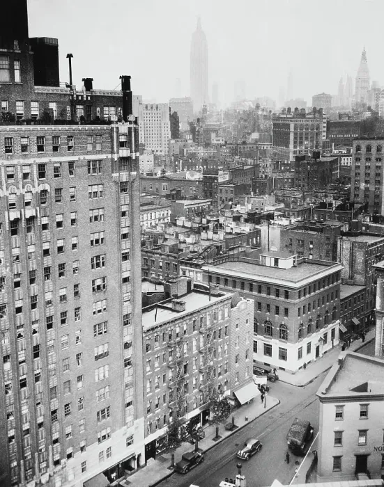 Framed Print : Greenwich Village, New York City, 1936 Framed Print : Greenwich Village, New York City, 1936