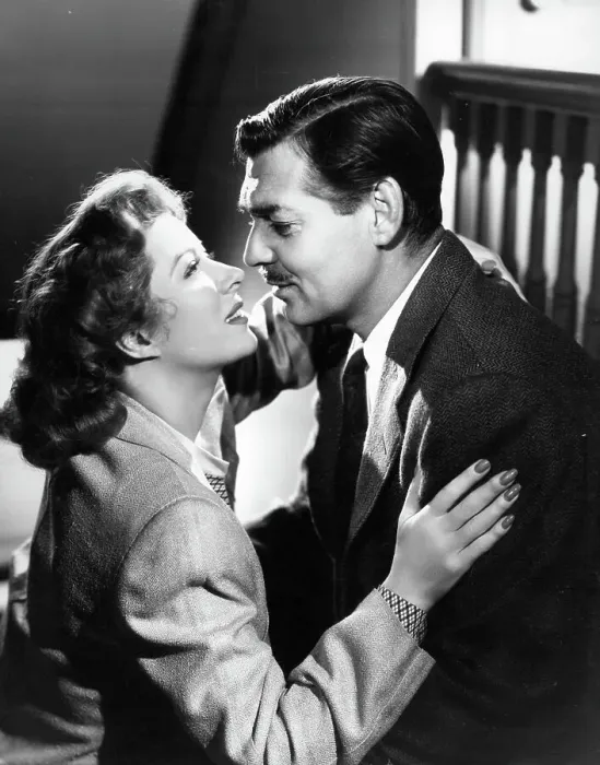 Framed Print : Greer Garson And Clark Gable In Adventure Framed Print : Greer Garson And Clark Gable In Adventure